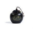 Набор для чайной церемонии ДЖЕКИЧАЙ «Юэян», 6 предметов, на 3 персоны: чашка 50 мл, чайник 280 мл, керамика, чёрный - Фото 3