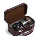 Набор для чайной церемонии ДЖЕКИЧАЙ «Юэян», 6 предметов, на 3 персоны: чашка 50 мл, чайник 280 мл, керамика, чёрный - Фото 5