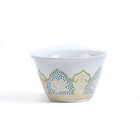 Набор для чайной церемонии ДЖЕКИЧАЙ, 5 предметов на 3 персоны: чашка 50 мл, чайник 280 мл, керамика, белый - Фото 3