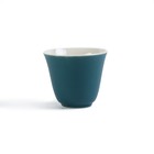 Набор для чайной церемонии ДЖЕКИЧАЙ «Наньян», 4 предмета, на 2 персоны: чашка 55 мл, чайник 400 мл, керамика, бирюзовый - Фото 5