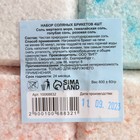 Соляной брикет набор 4 шт "Соль мертвого моря, гималайская соль, голубая соль,розовая соль" - фото 9309292