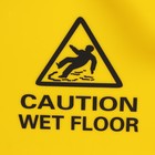 Тележка для уборки с отжимом и ведром, 31 л, цвет жёлтый - Фото 3