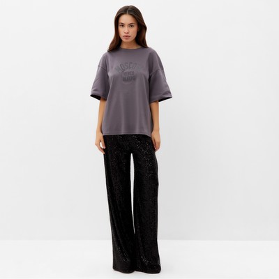 Футболка женская MIST Moscow размер 46-48 (L-XL), серая