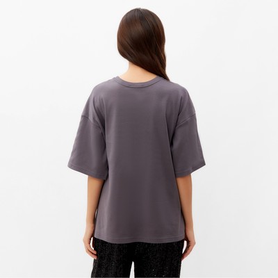 Футболка женская MIST Moscow размер 46-48 (L-XL), серая
