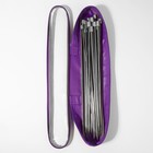 Пенал для хранения спиц 440×60×50мм фиолетовый - фото 23098589