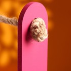 Подарочный ящик «Аром», 25.5×15×30 см, деревянный, ручка - канат, бордовый - Фото 5