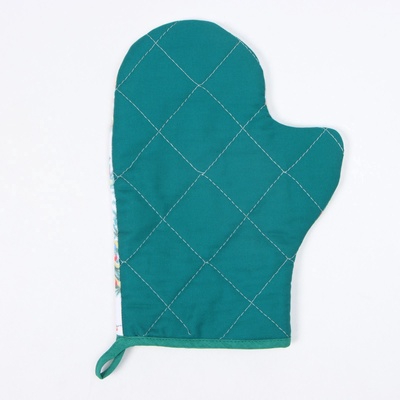 Варежка-прихватка новогодняя Этель "Сказочный лес" 20х28 см, 100% хл, ватин 250 г/м2