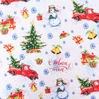 Бумага упаковочная новогодняя глянцевая «С Новым годом! », 70×100 см,1 лист - Фото 3