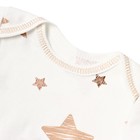 Боди Bloom Baby Звездочки с дл. рукавом, р. 80 см, молочный 9932269 - фото 14250358