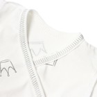 Распашонка Bloom Baby Короны, р. 62 см, молочный - фото 23144027