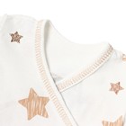 Распашонка Bloom Baby Звездочки, р. 62 см, молочный / бежевый - Фото 2