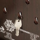 Ключница закрытая "Свит хоум" 26,5х31,5 см Орех - фото 23127654