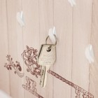 Ключница закрытая "Лебеди" 26,5х31,5 см Белый - фото 23127664