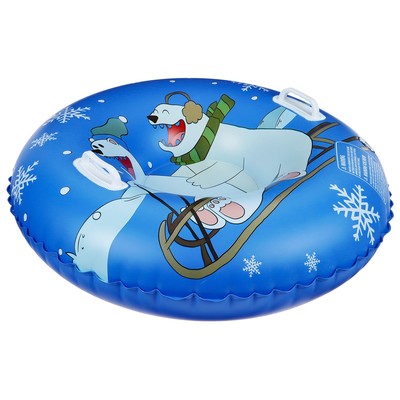 УЦЕНКА Тюбинг бескамерный надувной Winter Star, d=90 см