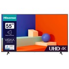 Телевизор Hisense 55A6K, 55", 3840x2160, DVB-T/T2/C/S2, HDMI 3, USB 2, Smart TV, чёрный - фото 9449623