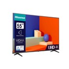 Телевизор Hisense 55A6K, 55", 3840x2160, DVB-T/T2/C/S2, HDMI 3, USB 2, Smart TV, чёрный - фото 9449625