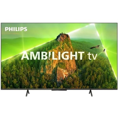 Телевизор Philips 70PUS8108/60, 70", 3840x2160, DVB-T/T2/C/S2,HDMI 3, USB 2,Smart TV,чёрный