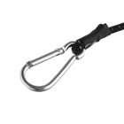 Резинка для крепления багажа TORSO, 100 см, d=6 мм, металлический карабин - Фото 2