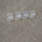 Крючки двойные самоклеящиеся, 10 шт., для бритвы, вилки, полотенец, 5.6×5.6 см - Фото 10