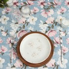 Скатерть Доляна "Магнолия" 146х220см, рогожка 158 г/м2, 50% хл, 50% пэ - фото 806535315