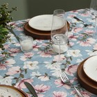 Скатерть Доляна "Магнолия" 146х220см, рогожка 158 г/м2, 50% хл, 50% пэ - фото 806535316