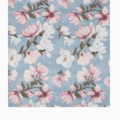 Дорожка «Доляна. Магнолия», 40×146 см, рогожка 158 г/м², 50% хлопок, 50% п/э