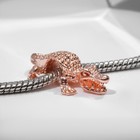 Талисман «Крокодил», цвет розовое золото (комплект 5 шт) - фото 23098985