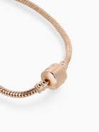 Основа для браслета «Бусинка», цвет розовое золото , 17 см - Фото 4