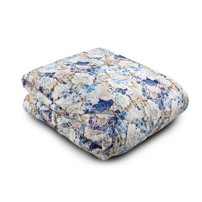 Одеяло зимнее, 140×205 см, ватин 400 г/м², пэ100%, МИКС