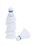 Набор воланов для бадминтона LONEX 500, 6 шт., нейлон, 4 г, в тубе, белый - Фото 3