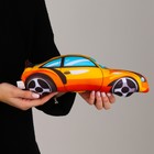 Антистресс игрушка «Машина» оранжевая - фото 7833233