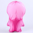 Игрушка антистресс «Девочка с розовыми волосами» - фото 7833284