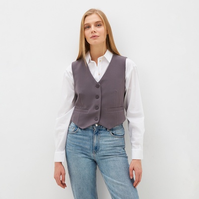 Жилет женский MIST: Classic Collection, размер 46, серый