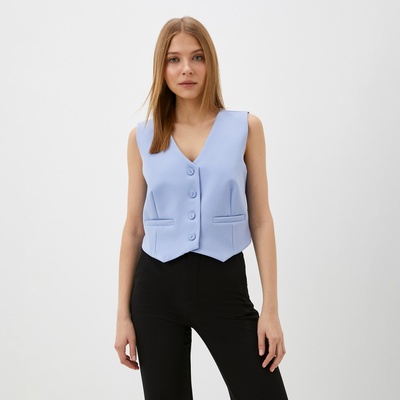 Жилет женский MIST: Classic Collection, размер 42, голубой