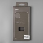Чехол PERO, для телефона Apple iPhone 15 Pro Max, силиконовый, прозрачный, усиленный - фото 9153363