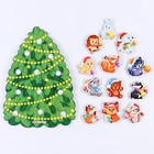 Сортер «Зверята на ёлке», на липучках - Фото 6