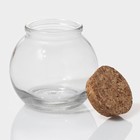 Набор баночек для специй Доляна «Парфе», 120 мл, 7×7 см, с пробковой крышкой, 12 шт., стекло - Фото 4