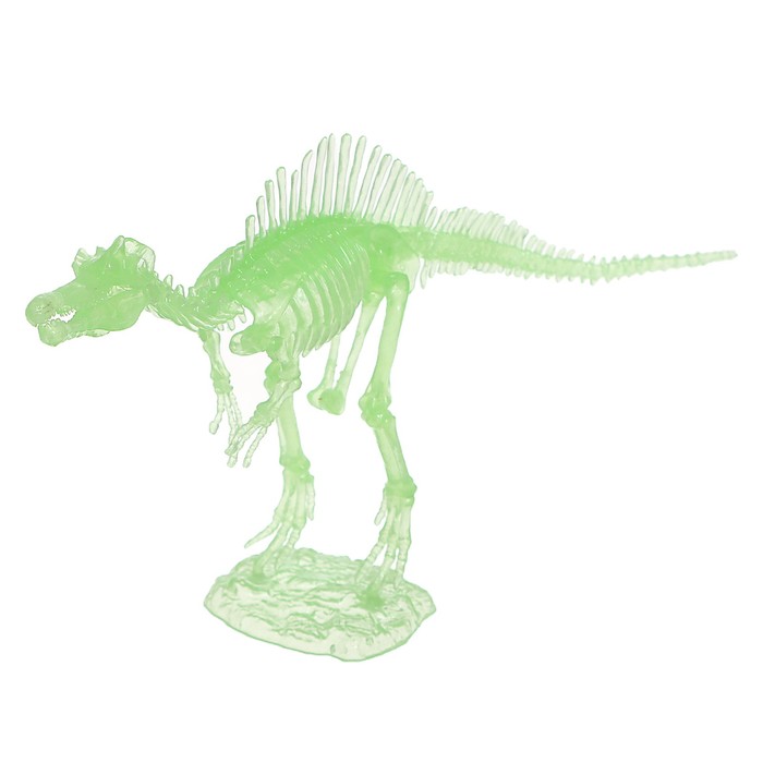 3D пазл «Спинозавр», кристаллический, 11 деталей - фото 1907896904