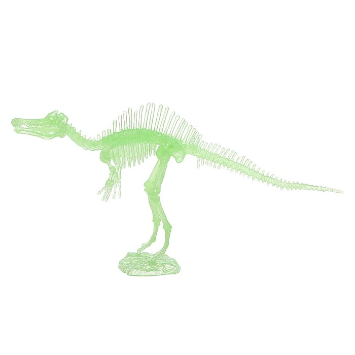 3D пазл «Спинозавр», кристаллический, 11 деталей - фото 1907896905