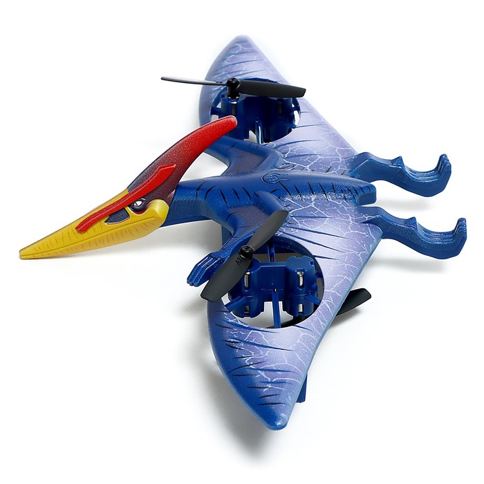 Квадрокоптер «Дино. Птерозавр», радиоуправление, свет, звук, с аккумулятором - фото 1904989725