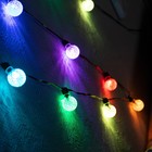 УЦЕНКА Умная гирлянда «Нить» 6 м с насадками «Калейдоскоп», IP20, тёмная нить, 20 LED, свечение RGB, USB - Фото 6