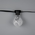 УЦЕНКА Умная гирлянда «Нить» 6 м с насадками «Калейдоскоп», IP20, тёмная нить, 20 LED, свечение RGB, USB - Фото 11