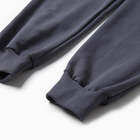 Комплект мужской (фуфайка/брюки) НАЧЁС, цвет тёмно-серый, размер 56 - Фото 10