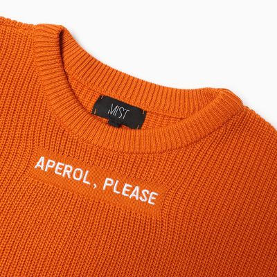 Джемпер женский MIST Aperol, оранжевый, размер 44-46 (M)