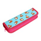 Пенал школьный, 1 секция, 5.5×20.5×2.5 см «Сиба-ину» - Фото 2