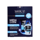 Подарочный набор MEN CODE: гель для ультраточного бритья, 150мл + лосьон после бритья, 150мл - фото 23120573