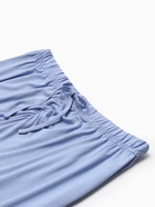 Пижама женская (лонгслив, брюки) MINAKU: Home collection, размер 44, голубая - Фото 11