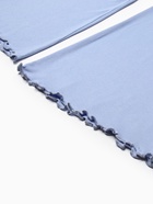 Пижама женская (лонгслив, брюки) MINAKU: Home collection, размер 44, голубая - Фото 16