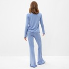 Комплект (джемпер,брюки) женский MINAKU, цвет голубой р-р 46 - Фото 6