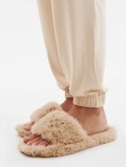 Пижама женская (лонгслив, брюки) MINAKU: Home collection, размер 46, цвет экрю, тёмно-бежевый - фото 23561959